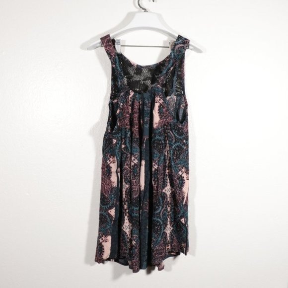 NWT Free People Count Me In Trapeze Black Combo - Picture 5 of 14